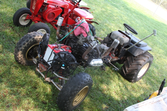 Crazy Tractor Built by Kids in PA!